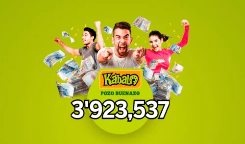 Resultados de La Kábala por Intralot. Foto: La Tinka pozo millonario hoy en el sorteo de La Kábala