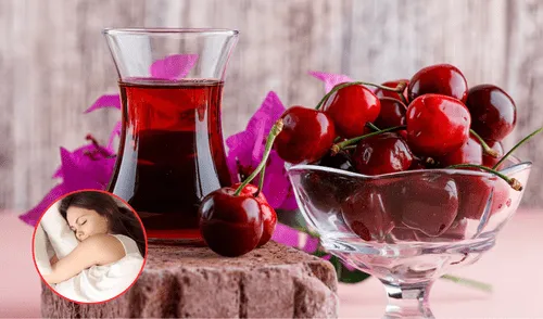 El jugo de cereza es una bebida natural conocida por su sabor dulce y ligeramente ácido, además de sus múltiples beneficios para la salud. Foto: composición LR/El Universo/Oncosalud El jugo de cereza es una bebida natural conocida por su sabor dulce y ligeramente ácido, además de sus múltiples beneficios para la salud. Foto: composición LR/El Universo/Oncosalud