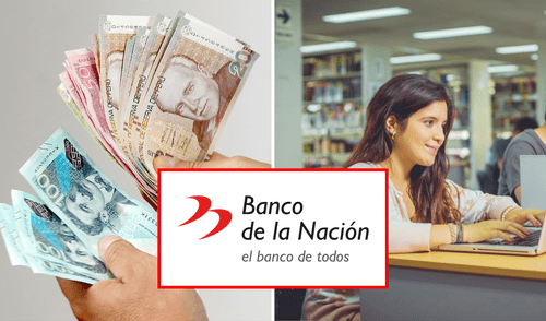 El Banco de la Nación tiene convenios con diferentes universidades para financiar estudios.