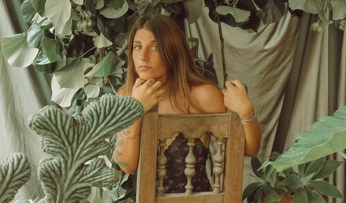 Cantautora peruana Nuria Saba.