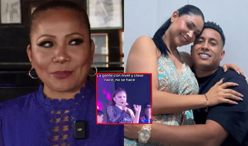Marisol habría mandado indirectas a Pamela Franco en sus shows.