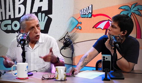 Antauro y Curwen tienen acalaorado debate: "Cerrar los canales de televisión para mí es lo más patriótico que hay". Foto: Composición LR/CatpuraHablaGood Todo Good | Habla Good | Curwen | Antauro Humala