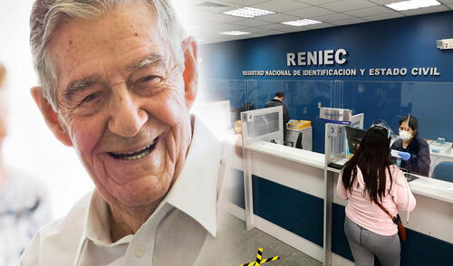 Mayores de 60 años en Perú tienen un beneficio en la emisión del DNI, vía Reniec.