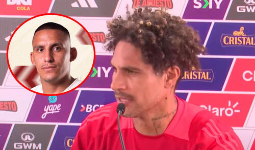 Paolo Guerrero declaró en conferencia de prensa y se refirió a la ausencia de Alex Valera.