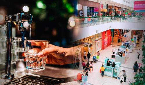 Proyecto del Congreso propone el acceso gratuito al agua en establecimientos comerciales: ¿qué lugares deberán seguir la norma? Foto: composición LR/Andina/Xataka. Congreso de la República | Agua potable | agua gratis proyecto de ley | wilson soto