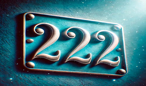 A la interpretación del número 222 se le atribuye el mensaje de paz interior. Foto: Composición LR/IA. A la interpretación del número 222 se le atribuye el mensaje de paz interior.