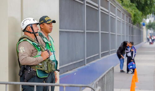 Colegios privados están siendo amenazados por extorsionadores. Foto: Andina. Colegios privados están siendo amenazados por extorsionadores.