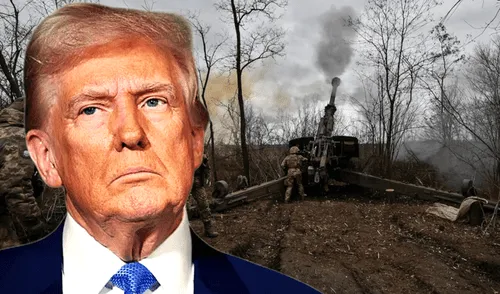 Donald Trump solicita a Putin que "perdone la vida" de miles de soldados ucranianos rodeados por el ejército de Rusia. Foto: composición LR Donald Trump solicita a Putin que "perdone la vida" de miles de soldados ucranianos rodeados por el ejército de Rusia.