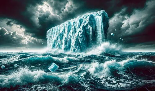 El derretimiento del hielo podría debilitar la corriente oceánica más fuerte de la Tierra en un 20% para 2050, según estudio