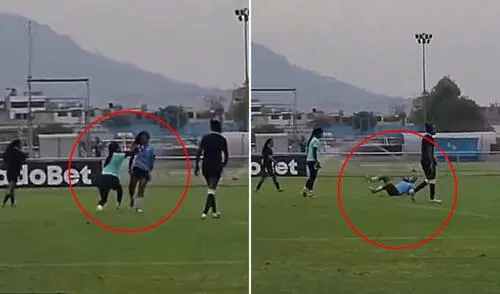 Alianza Lima femenino y Sporting Cristal se enfrentaron en amistoso en La Florida