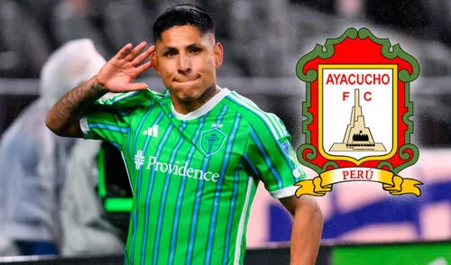 Raúl Ruidíaz podría convertirse en próximo fichaje de Ayacucho FC tras quedar libre de Seattle Sounders