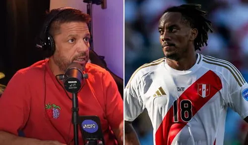 André Carrillo juega actualmente en Corinthians de Brasil