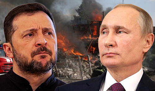 El último mes, Moscú intensificó los ataques a infraestructuras energéticas en Ucrania, dejando a millones sin luz ni calefacción en pleno invierno. Foto: Composición LR.