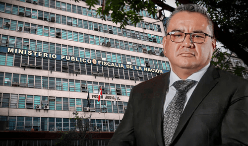 Ministro Santiváñez acusado de haber ofrecido sobornos para fallos a favor de sus clientes. Foto: composición LR Ministro Santiváñez acusado de haber ofrecido sobornos para fallos a favor de sus clientes.