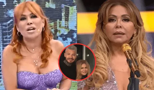 Marcelo Tinelli y Milett Figueroa se reunieron con Gisela Valcárcel. Foto: Composición LR/ATV/América/TikTok Marcelo Tinelli y Milett Figueroa se reunieron con Gisela Valcárcel.