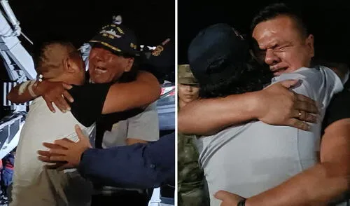 Pescador se reencontró con su hermano tras meses varados en el mar de Ecuador. Foto: composición LR/Maribel Mendo/La República Pescador peruano desaparecido