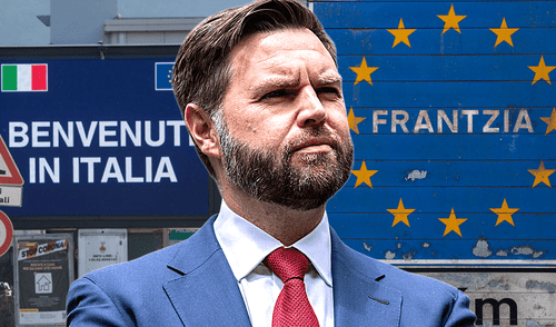 "Europa debe respetar su propio pueblo y su soberanía, y EE. UU. no puede hacer ese trabajo por ellos", sentenció el vicepresidente JD Vance. Foto: Composición LR.