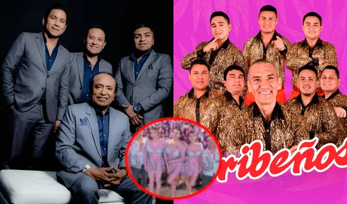 Agua Marina y Caribeños de Guadalupe son agrupaciones de cumbia.