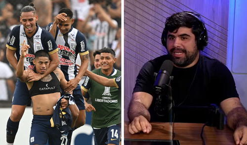 José Bellina explicó a qué se debe el buen momento de Alianza Lima. Foto: composición de LR/AFP/captura de YouTube 'Los Reba'