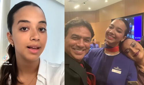 Gamille Ode compartió su experiencia estudiando para ser tripulante de cabina.