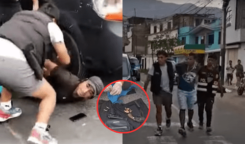 Policía capturan a ‘Los Raqueteros de Mariátegui’ en SJL