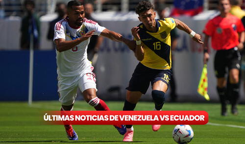 El juego de Venezuela vs Ecuador se disputará en el Estadio Rodrigo Paz Delgado de Quito. Foto: AFP Venezuela vs Ecuador EN VIVO, información de HOY por las Eliminatorias
