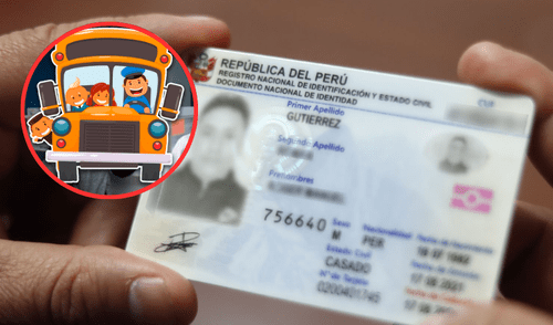 El DNI es la única identificación oficial en Perú. RENIEC recorrerá Lima para facilitar trámites. Conoce en qué distritos estará y qué servicios ofrecerá. Foto: Composición LR/Andina