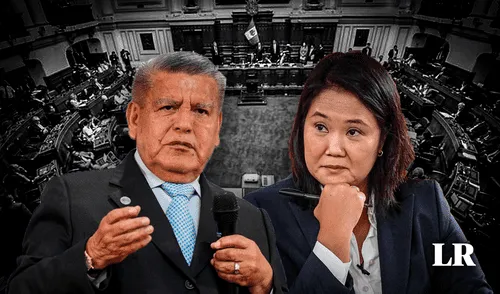 Ley Mordaza fue aprobada en primera votación durante Pleno del Congreso. Foto: composición LR LEY mordaza keiko fujimori cesar acuña