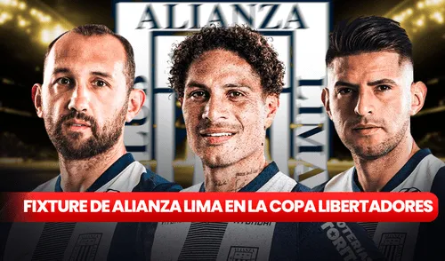 Alianza Lima se ubica en el bombo 4