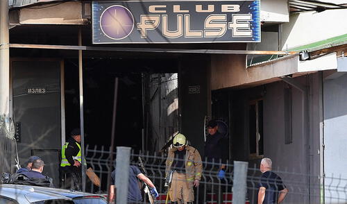 La discoteca se ubica a cien kilómetros al este de la capital Skopje. Foto: AFP
