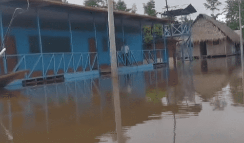 También se reprogramará el calendario académico para recuperar clases perdidas. Foto: Andina Ucayali inundaciones afectan colegios