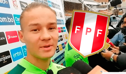 Lucas Macazaga afronta su primera convocatoria a la selección boliviana y podría debutar ante Perú el jueves 20 de marzo. Foto: composición LR/FPF/DXTV 'Haaland boliviano' y su sorpresivo comentario sobre la realidad de la selección peruana