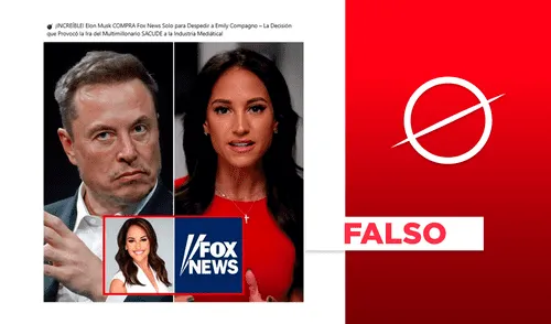 Elon Musk no compró Fox News ni despidió a Emily Compagno