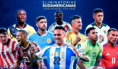 La fecha 13 de las Eliminatorias 2026 se jugará entre el jueves 20 y el viernes 21 de marzo. Foto: Conmebol Canales de TV para ver los partidos de la fecha 13 de las Eliminatorias