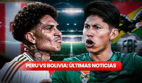 La selección peruiana recibirá a los bolivias en el Estadio Nacional por la fecha 13 de las Eliminatorias. Foto: composición GLR/Jazmin Ceras La selección peruiana recibirá a los bolivias en el Estadio Nacional por la fecha 13 de las Eliminatorias