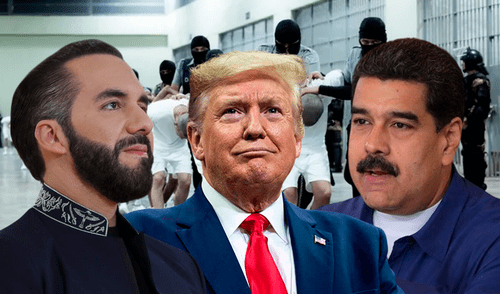 Venezuela denuncia detención de migrantes en El Salvador como "crimen de lesa humanidad". Foto: composición LR Venezuela denuncia detención de migrantes en El Salvador como "crimen de lesa humanidad".