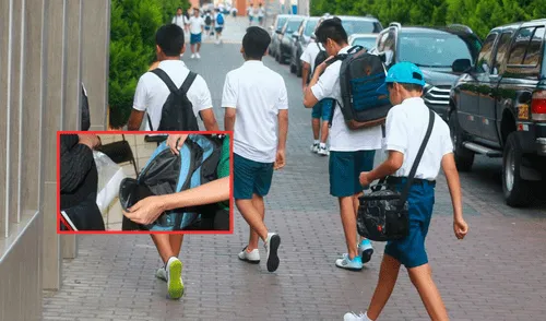 Colegios en Perú: esto dice el Minedu sobre la revisión de mochilas a escolares según la ley