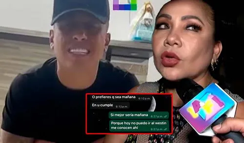 Marisol habría tenido un 'affaire' con Christian Cueva