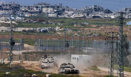 Los ataques masivos de Israel iniciaron en la madrugada del martes 18 de marzo. Foto: AFP Los ataques masivos de Israel iniciaron en la madrugada del martes 18 de marzo.
