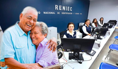 Reniec brinda un beneficio exclusivo en la emisión del DNI para los adultos mayores de 60 años. Foto: Composición LR/Andina. Reniec brinda un beneficio exclusivo en la emisión del DNI para los adultos mayores de 60 años.