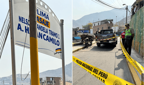 Hombre terminó tendido en la calle tras ser atacado en Independencia. Foto: Elvis Cairo/La República Asesinato en Independencia
