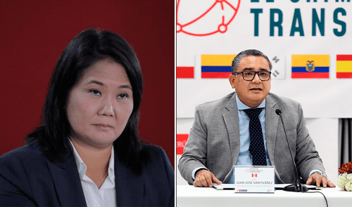 Fuerza Popular presenta cuarta moción de censura contra Juan Santiváñez. Foto: Composición/LR moción de censura contra santiváñez