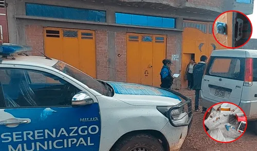 Delincuentes forcejaron la puerta para cometer su delito. Créditos: Cinthia Alvarez Delincuentes forcejaron la puerta para cometer su delito. Créditos: Cinthia Alvarez