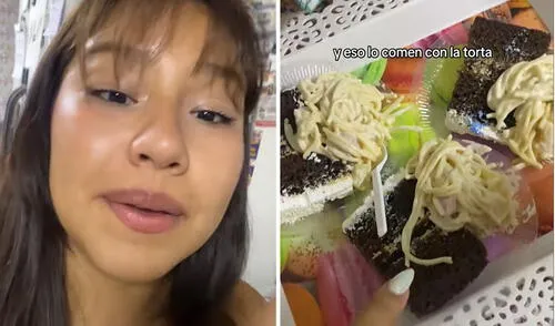 Peruana en Cuba se asombra con la inusual tradición de comer torta con ensalada: "En el mismo plato"
