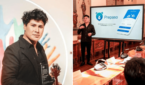 Wilson creó 'Cachimboz' como una solución tecnológica para democratizar el acceso a la educación preuniversitaria en Perú. Foto: composición LR/Difusión Perú, educacion pre universitaria, Apurímac, Cachimboz, app