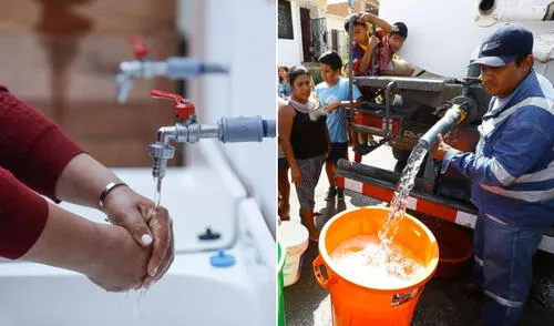 Sedapal anuncia suspensión temporal del suministro de agua en Lima