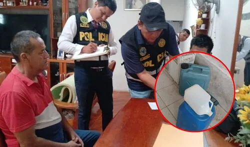 Funcionarios de Maynas detenidos por presunto robo de combustible. Foto: LR Funcionarios de Maynas detenidos por presunto robo de combustible