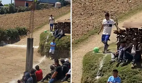 Cancha de fútbol sorprende a usuarios por insólito detalle: "Que no lo vea la FIFA"