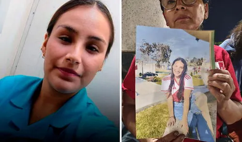 Sus padres, cuya salud ya está deteriorada, han sido profundamente afectados por la repentina desaparición de la joven de 22 años. Foto: composición LR/difusión Enfermera que atendió a víctimas de la tragedia del Real Plaza Trujillo lleva 22 días desaparecida