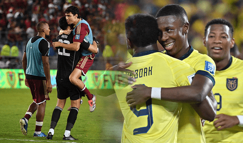 Venezuela vs Ecuador jugarán el 21 de marzo en Casa Blanca. Foto: composición LR/AFP